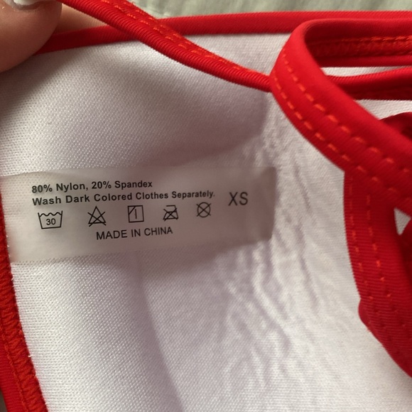 Red Push-Up Bikini Set - Picture 5 of 5